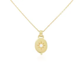 Alina Opal Gold Necklace