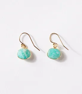 Amazonite Stone Earrings