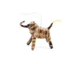 Banana Fiber Animal Ornament