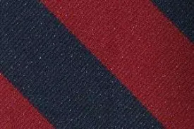 Bar-Stripe Crossover Tv Ties With Pearl Snap Uniform