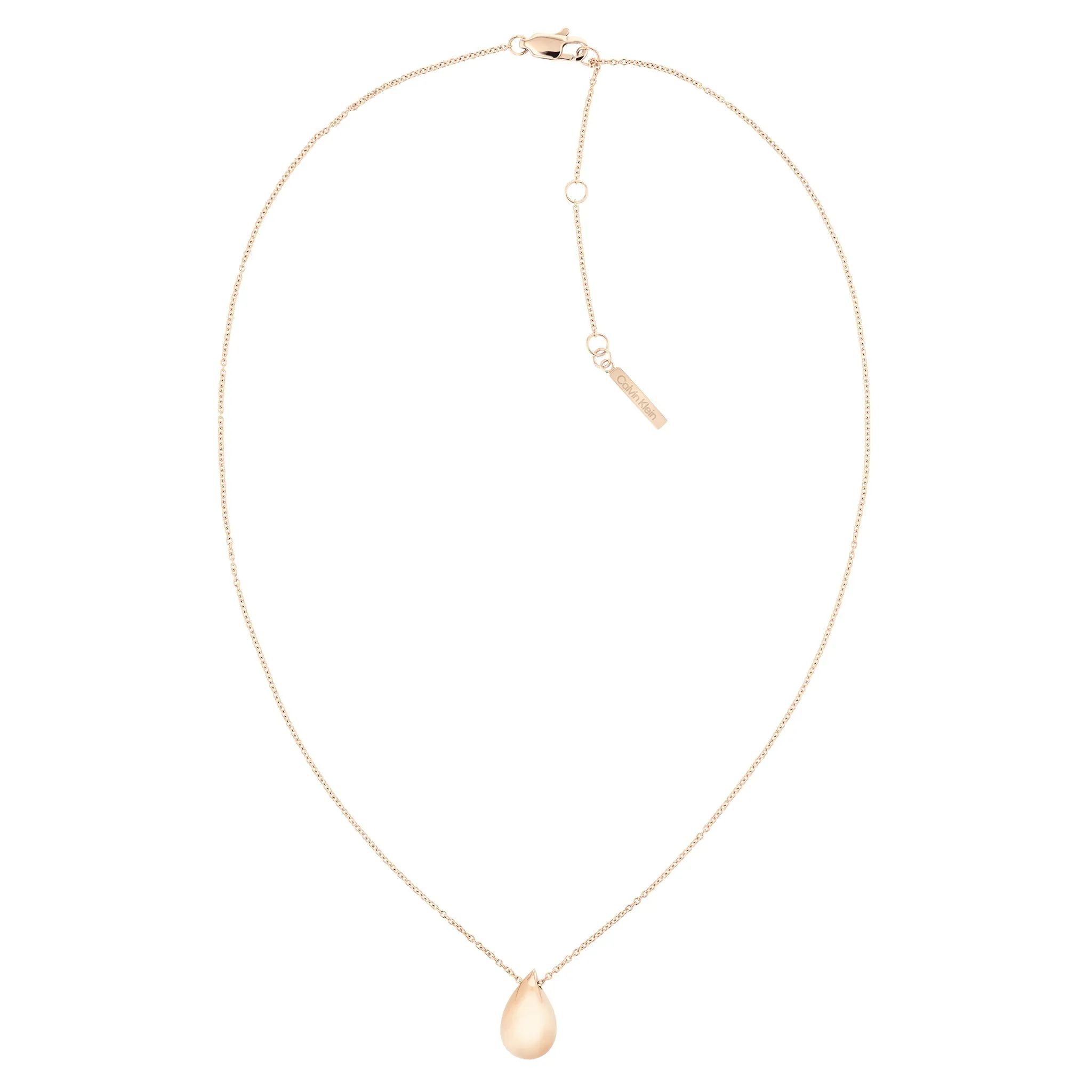 Calvin Klein Jewellery Carnation Gold Steel Women's Pendant Necklace - 35000085