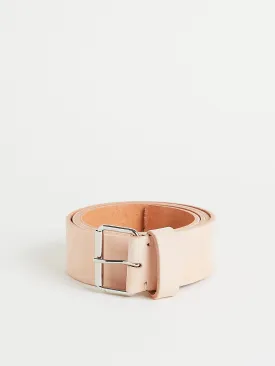 Cintura Belt Nido Sfoderato in Natural Nubuck