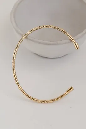 Cora Gold Cuff Bracelet