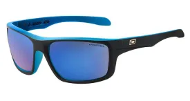 DD Axle - Satin Black & Crystal Blue/Grey Blue Mirror Polarised