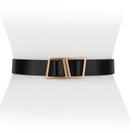 Double Matte Gold Buckle