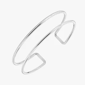 Dreamy Double Band Cuff Bangle