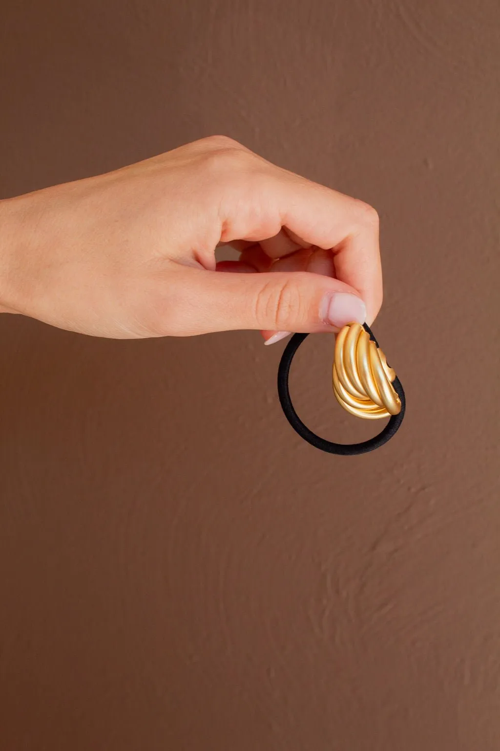 Golden Wire Hair Tie