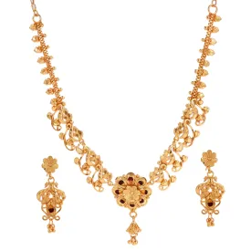 Mina Floral Excellence Necklace Set