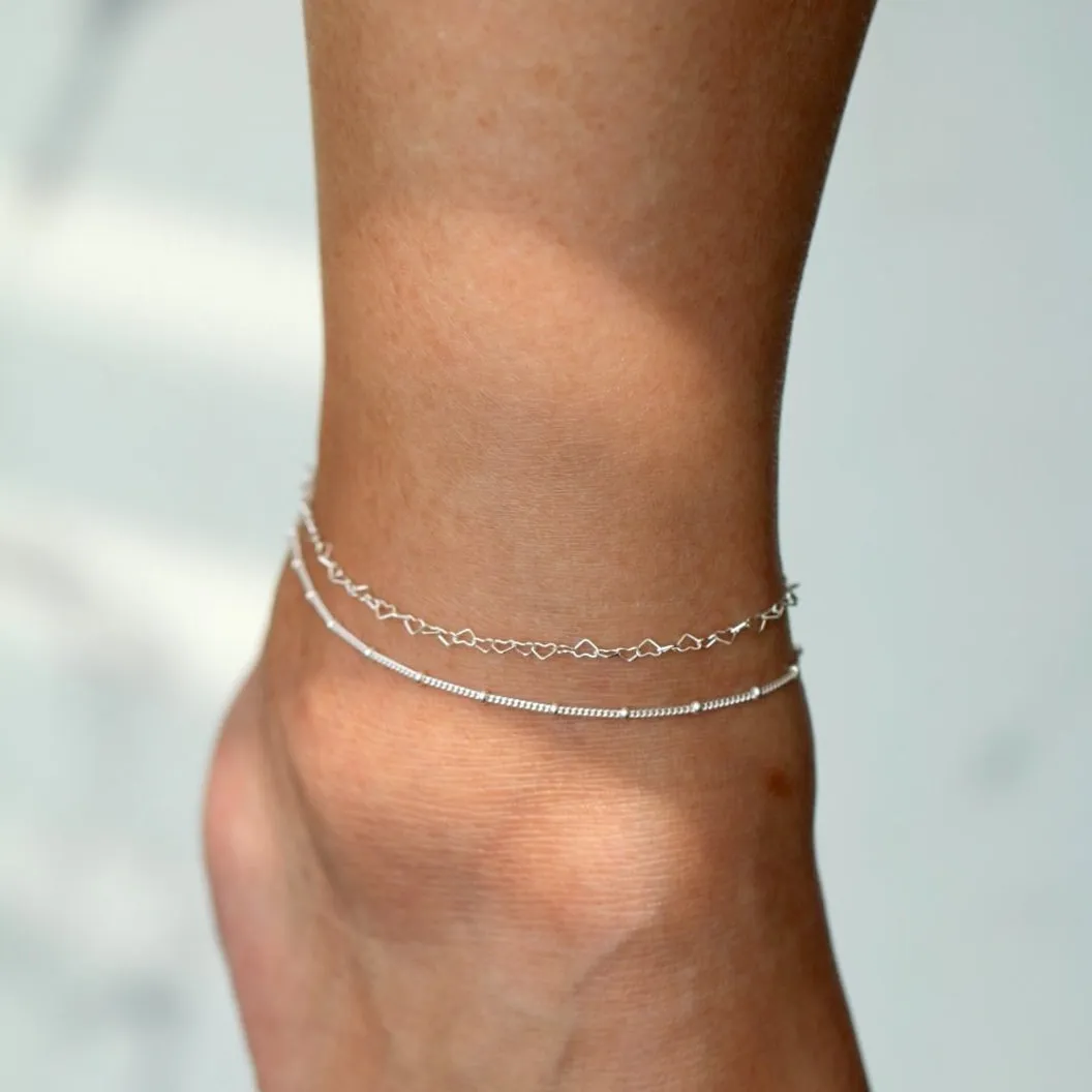 Minimal Satellite Anklet