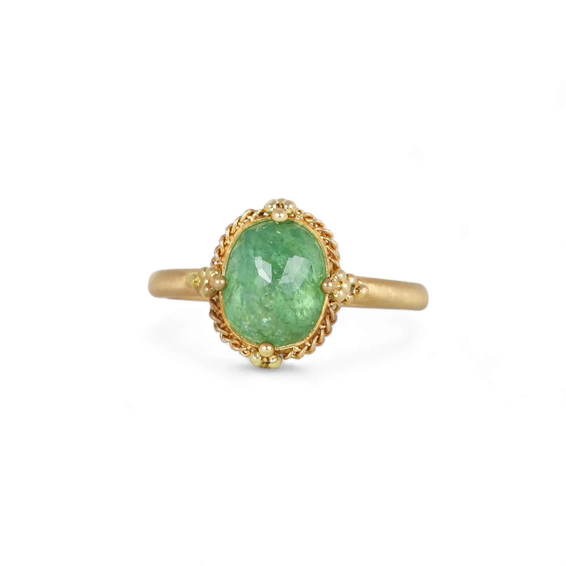 Paraiba Tourmaline Green Ring