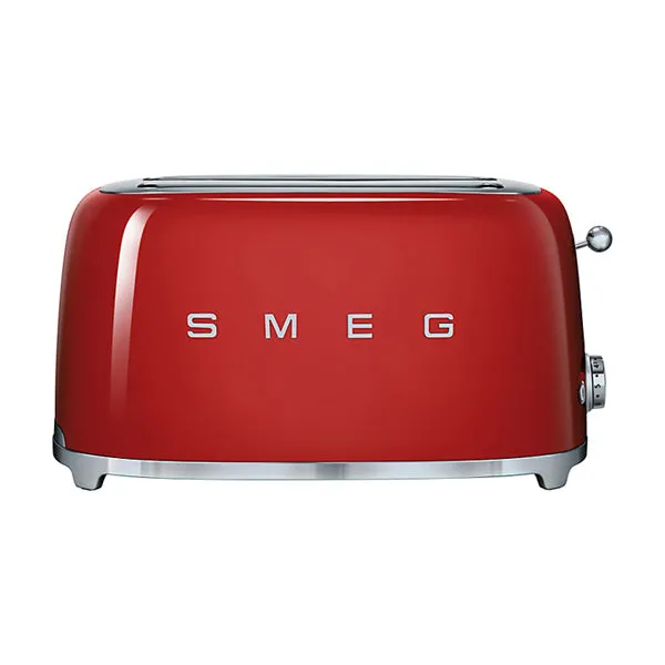 Smeg 4-Slice Toaster - Red