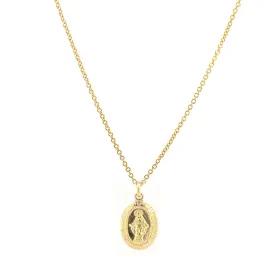 Virgin Mary Pendant Necklace