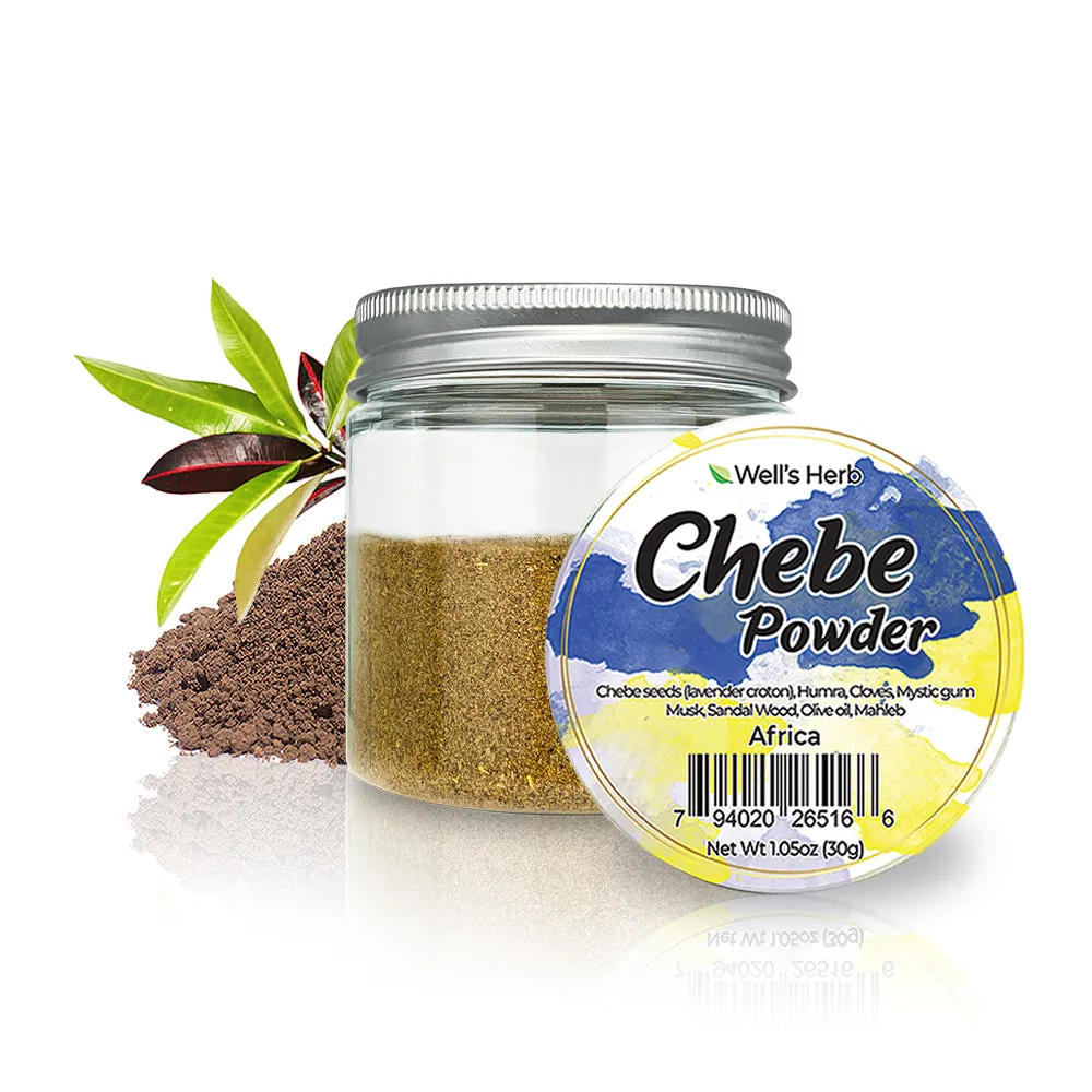 Well's Herb Dried Chebe(Powder) | 1.05 oz.